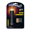 Steffen LED Taschenlampe MAXIMUS M-FL-018-DU, 3 W, 135 lm, IPX4, schwarz, inkl. 3 x AAA-Batterien