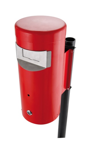Batterie-Ständer / Sammelbehälter aus Stahl