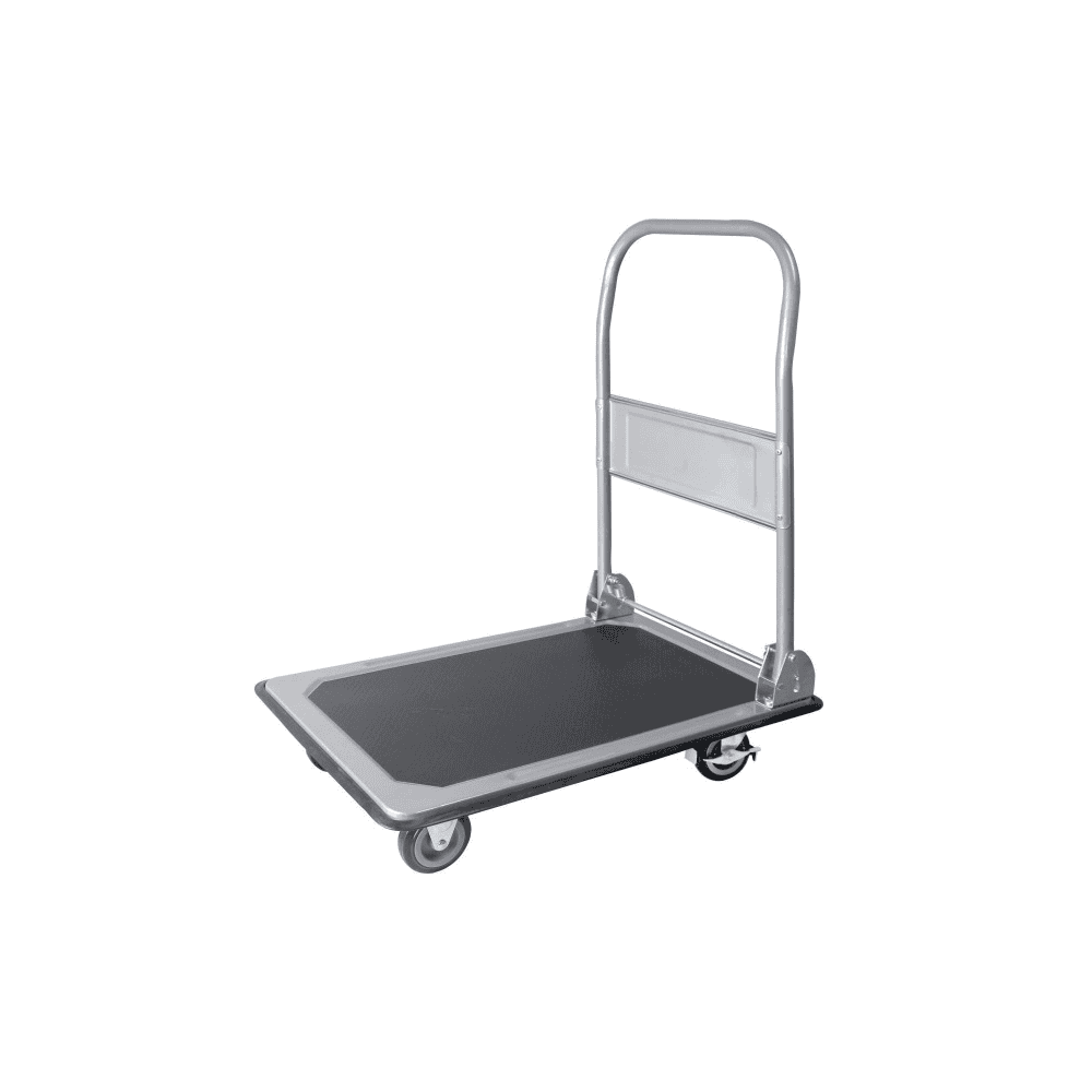 Plattformwagen, Tragkraft 150 Kg, Anthrazit, LxBxH 740 x 470 x 820 mm