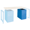 Armoire avec porte pour table de travail MONTY