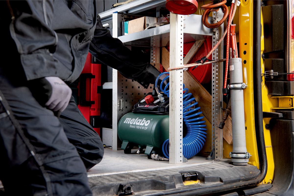 Metabo Kompressor Basic 160-6 W OF - 900 Watt