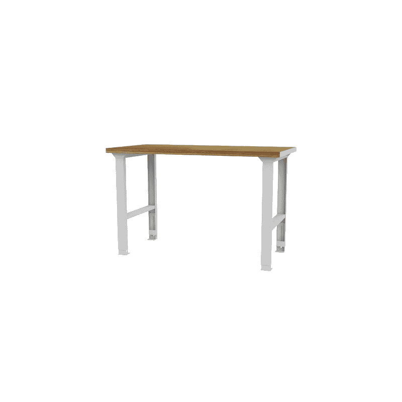 Bedrunka+Hirth Reihenwerkbank, R 18-24, höhenverstellbar, Farbe RAL 7035