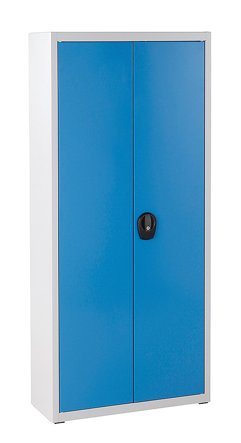 Magazinschrank mit 60 Sichtlagerkästen