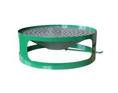 Accessoires pour les poubelles en béton - couvercle avec cendrier en différentes couleurs