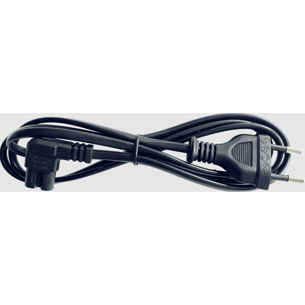 CEMO Chargeur ASC55, 220–240 V CA, 3 A, chargeur de batterie CAS avec prise européenne C7 et câble d'alimentation de 1,2 m