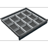 Schubladeneinteilung zu Schubladen 60 - 120 mm