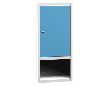 Armoire supérieure verrouillable sur la table de travail