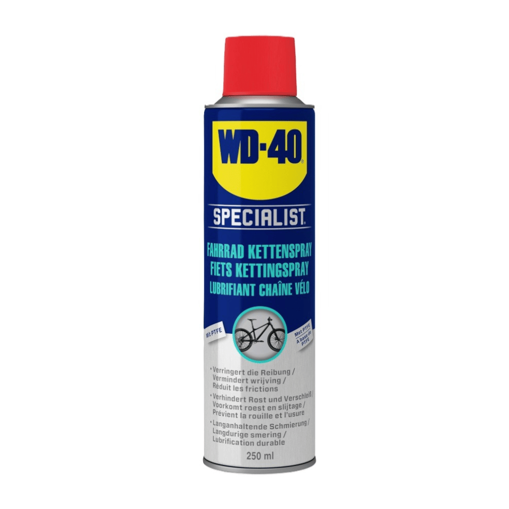 WD-40 Spray spécial pour chaînes de vélo, contenance 250 ml