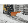 Lames chasse-neige avec bande racleuse en caoutchouc
