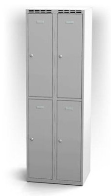 Garderobenschrank mit 4 Abteile