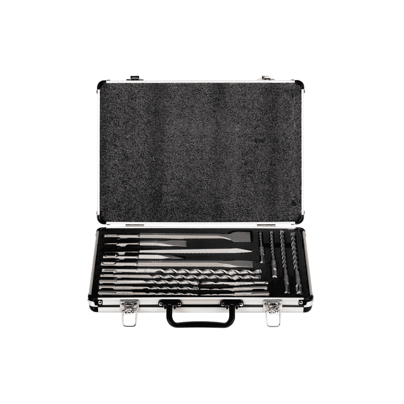Metabo SDS-plus Bohrer- / Meissel-Set "SP" im Alukoffer, 17-teilig