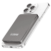 Steffen Powerbank Magnetic 15 W PD+Qi, 5'000 mAh, USB-C, Qi2/MagSafe, schwarz