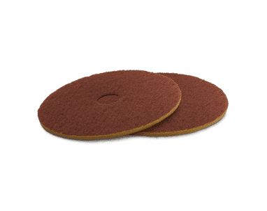 Kärcher Pad, dur, marron, 508 mm, 2 pièces