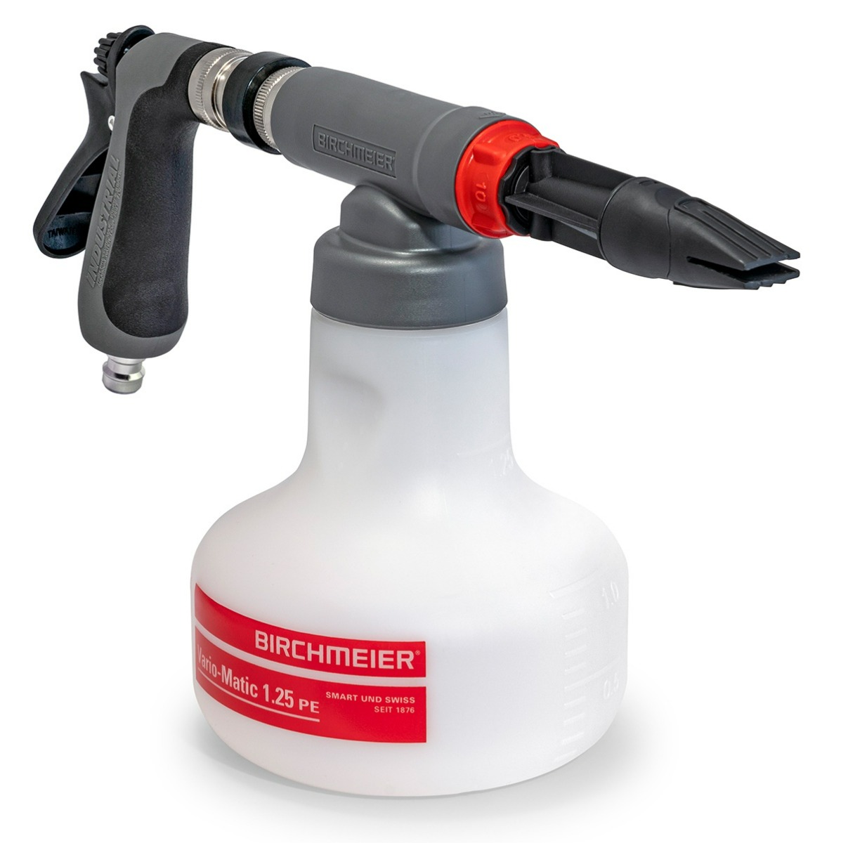 Birchmeier Schaumkanone Vario-Matic PE, mit integrierter Dosiereinstellung, in zwei Füllmengen
