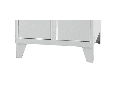 Accessoire pieds pour vestiaire