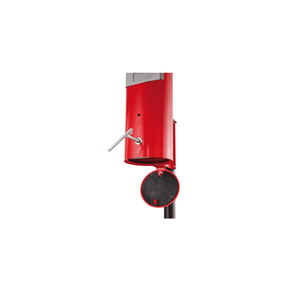 Batterie-Ständer / Sammelbehälter aus Stahl