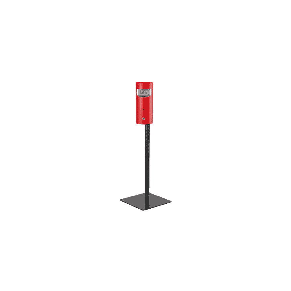 Batterie-Ständer / Sammelbehälter aus Stahl