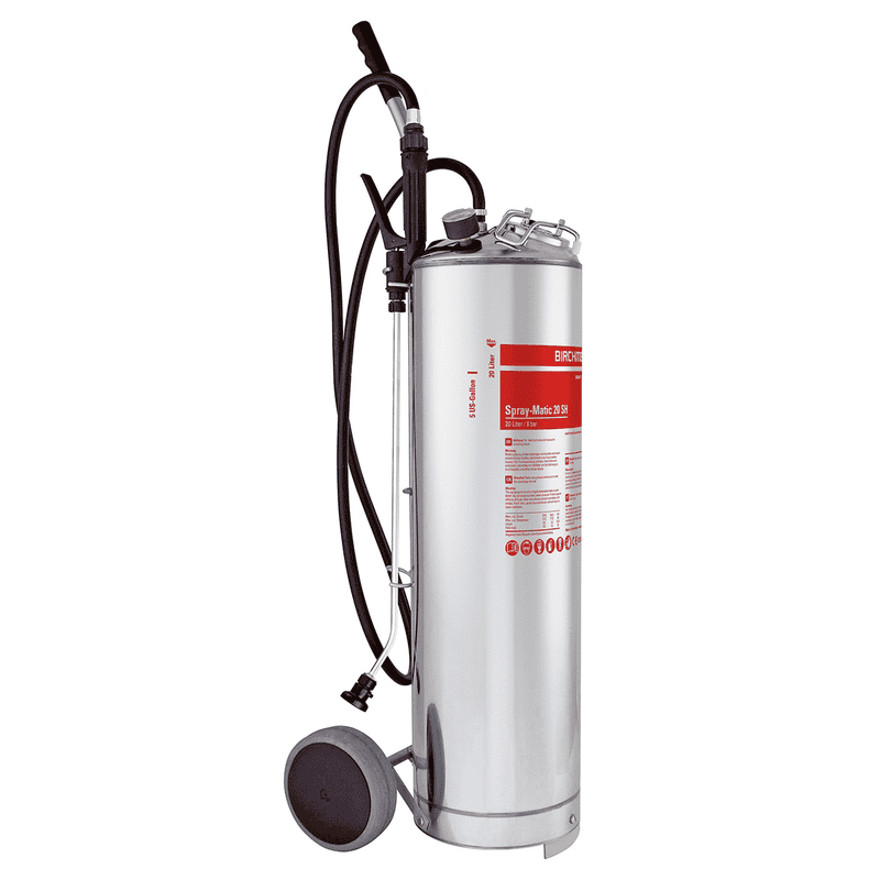 Birchmeier Pulvérisateur à pression Spray-Matic 20 SH, pour acides, avec chariot, capacité 20 l