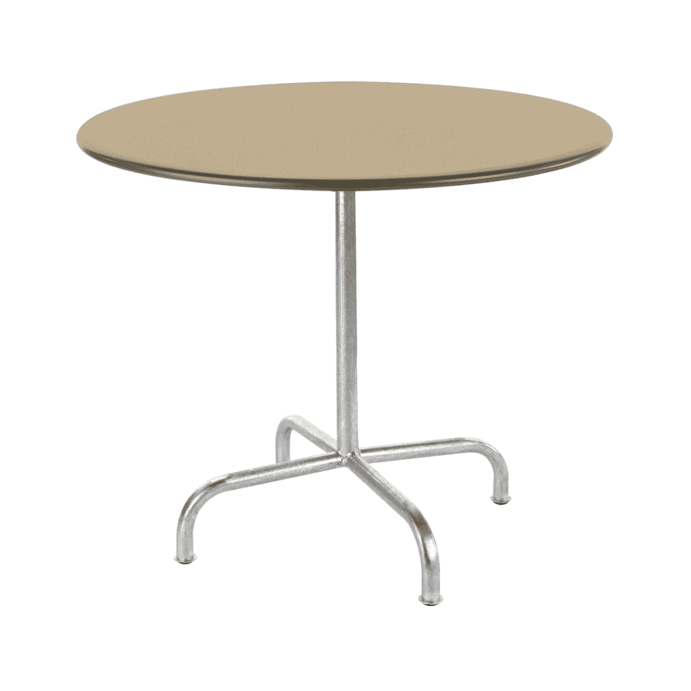 Schaffner Table de jardin ronde Rigi, résistante aux intempéries, rabattable et stable, en diverses exécutions