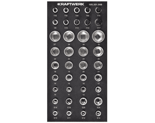 KRAFTWERK BASIC LINE EVA Steckschlüssel-Einlage 1/2", 200 x 400 mm, 38-teilig