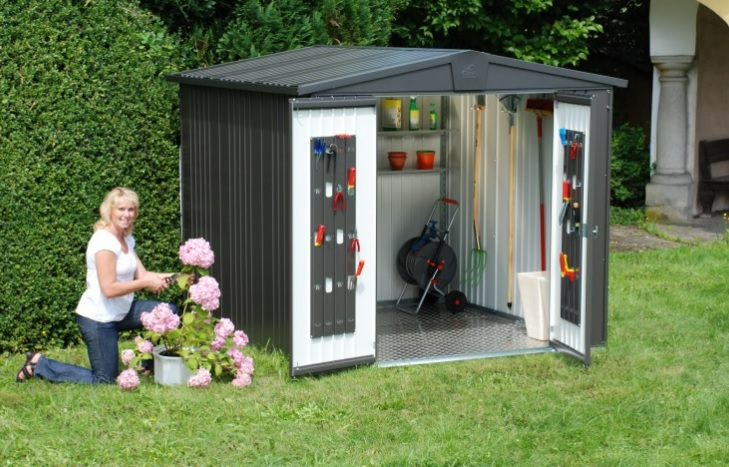 biohort Alu-Bodenplatte zu Gerätehaus Europa, 8 Grössen