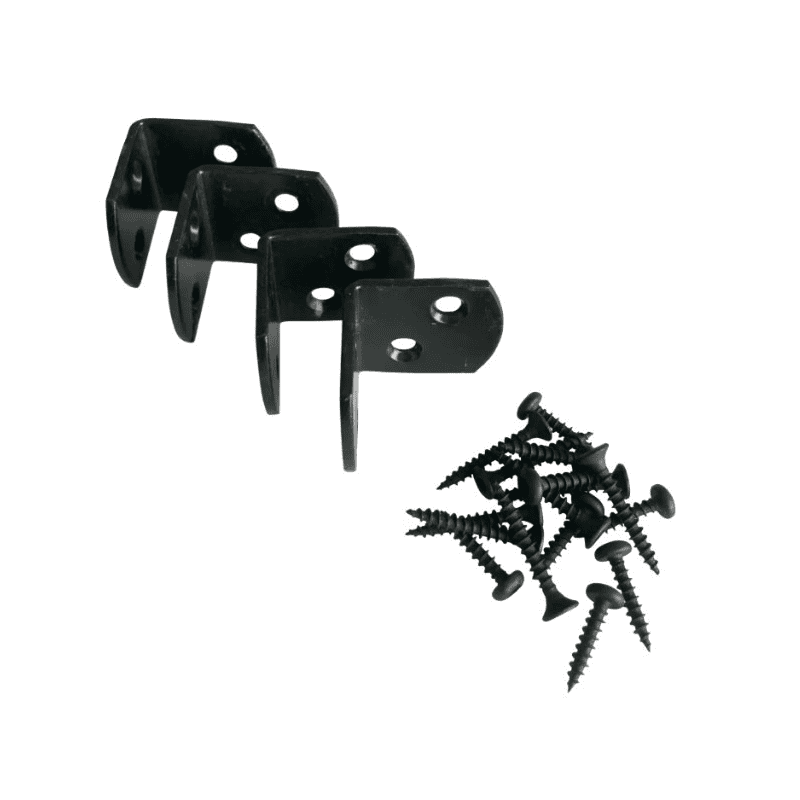 PLUS Pergola double avec clôture Tokyo, noir RAL 9005, modèle 3, L x P x H 6 640 x 2 380 x 2 170 mm