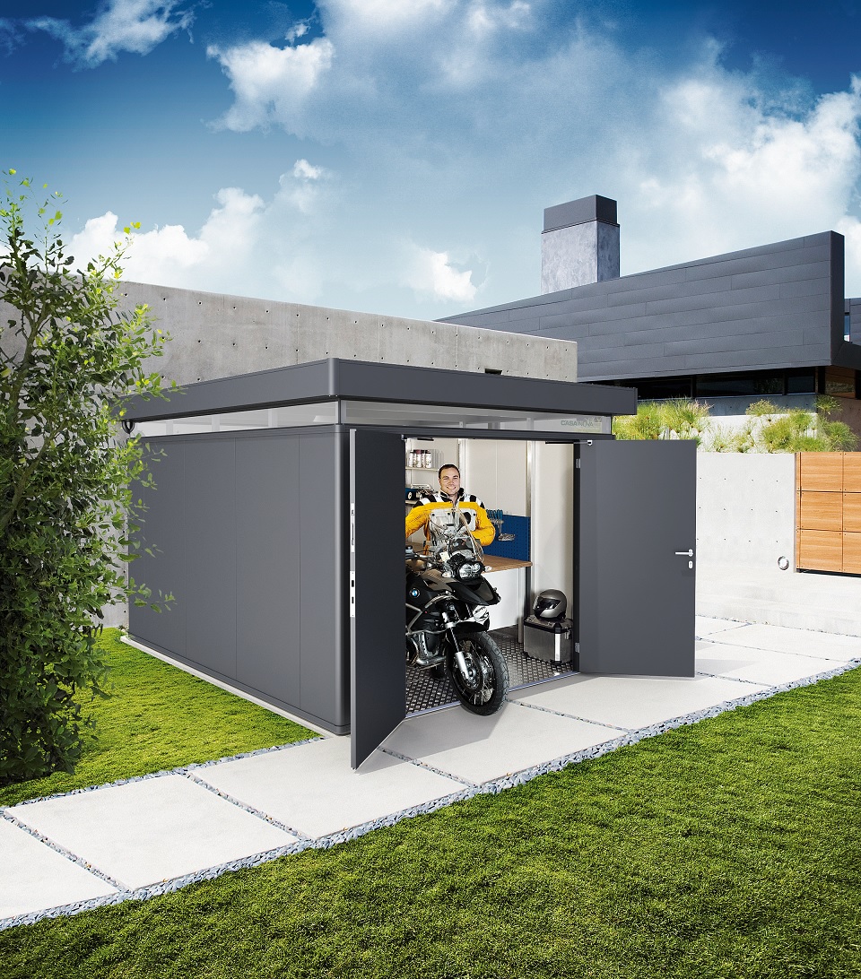 Biohort Abri de jardin / Bâtiment annexe CasaNova en 2 couleurs et 9 tailles