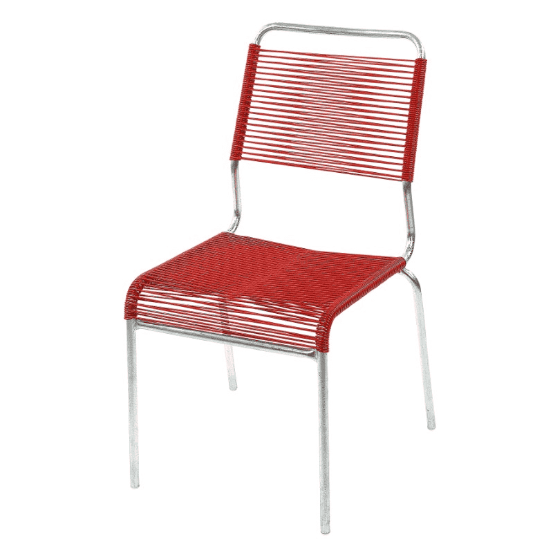 Schaffner RIGI Chaise design spaghetti pour la gastronomie et la terrasse, en diverses exécutions