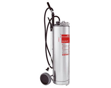 Birchmeier Druckspeicher-Sprühgerät Spray-Matic 20 SH, für Säuren, mit Handwagen, Füllmenge 20 l
