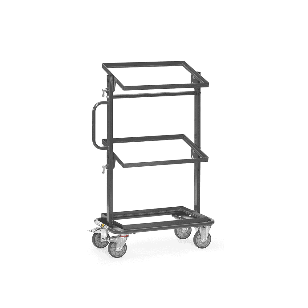 Chariot d'appoint ESD avec et sans plateforme, inclinable, 821 x 455 x 1178 mm
