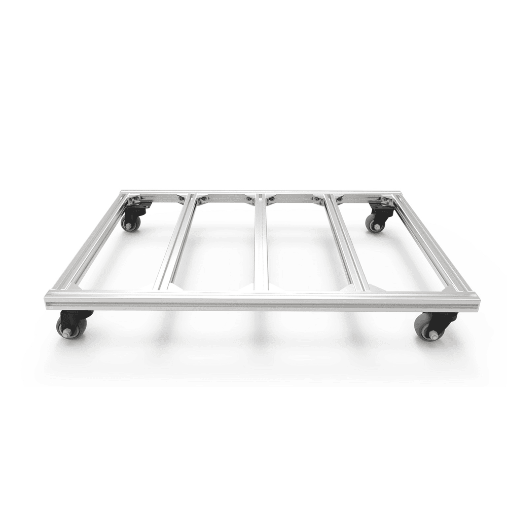 Pour Diable monte-escaliers électrique - Plate-forme de chargement en aluminium avec roulettes