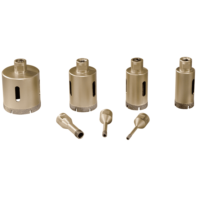 Metabo Fliesen-Diamantbohrkronen-Set "Dry" M 14, Ø 6 - 68 mm, 7-teilig