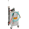 Chariot aspirateur d'huile usagée 65 l pneumatique avec 7 sondes flexibles et rigides différentes