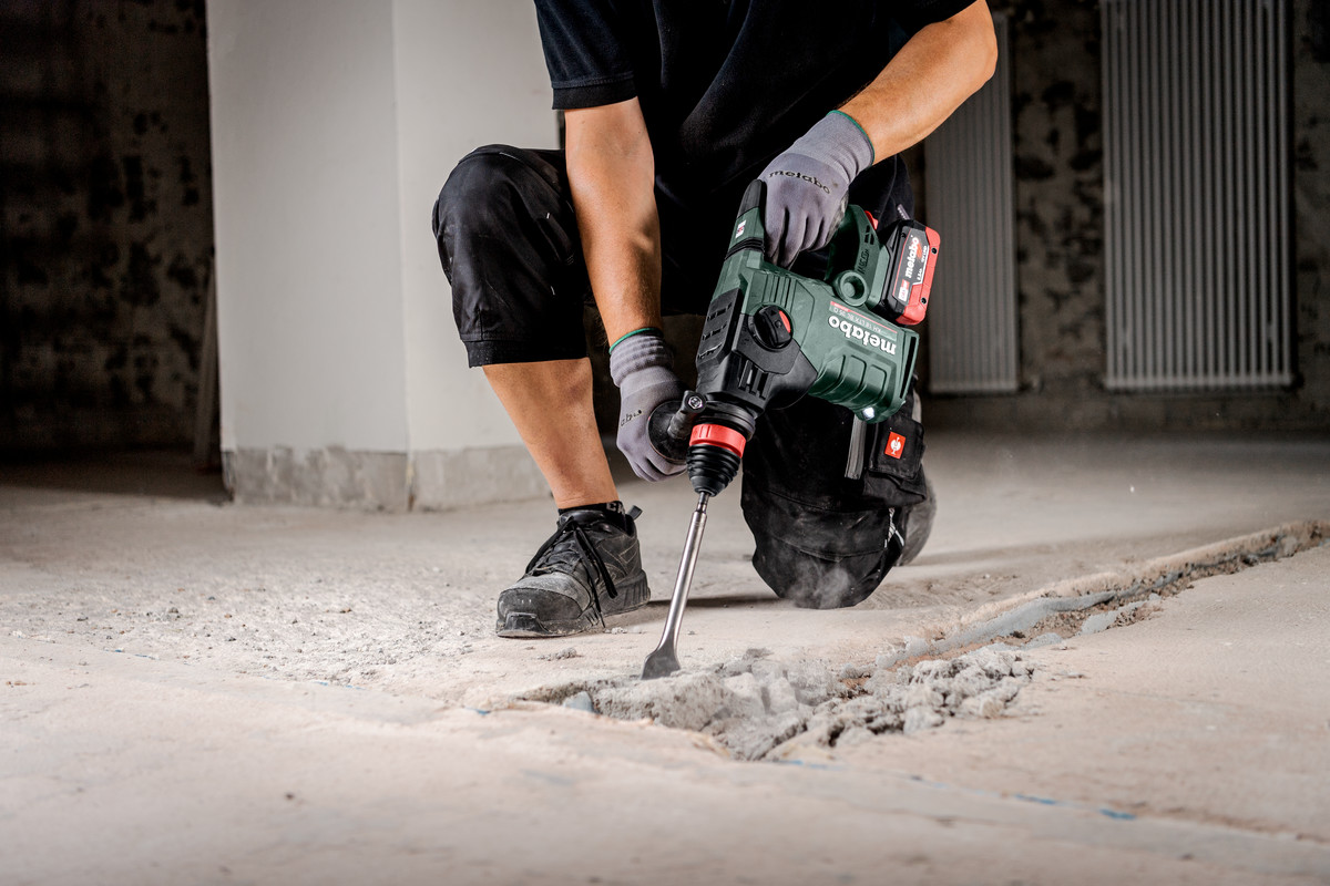 Metabo Akku-Kombihammer KH 18 LTX BL 35 Q, 18 V mit Quick-Wechselfutter, in drei Ausführungen
