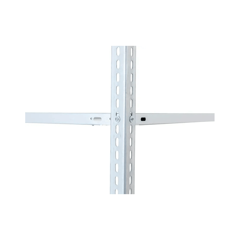 Schulte Rayonnage à tablettes MULTIplus150 avec renforts d'angle, utilisable des deux côtés, différents modèles disponibles