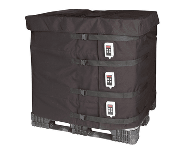 Enveloppe chauffante pour IBC avec thermostat, en diverses versions