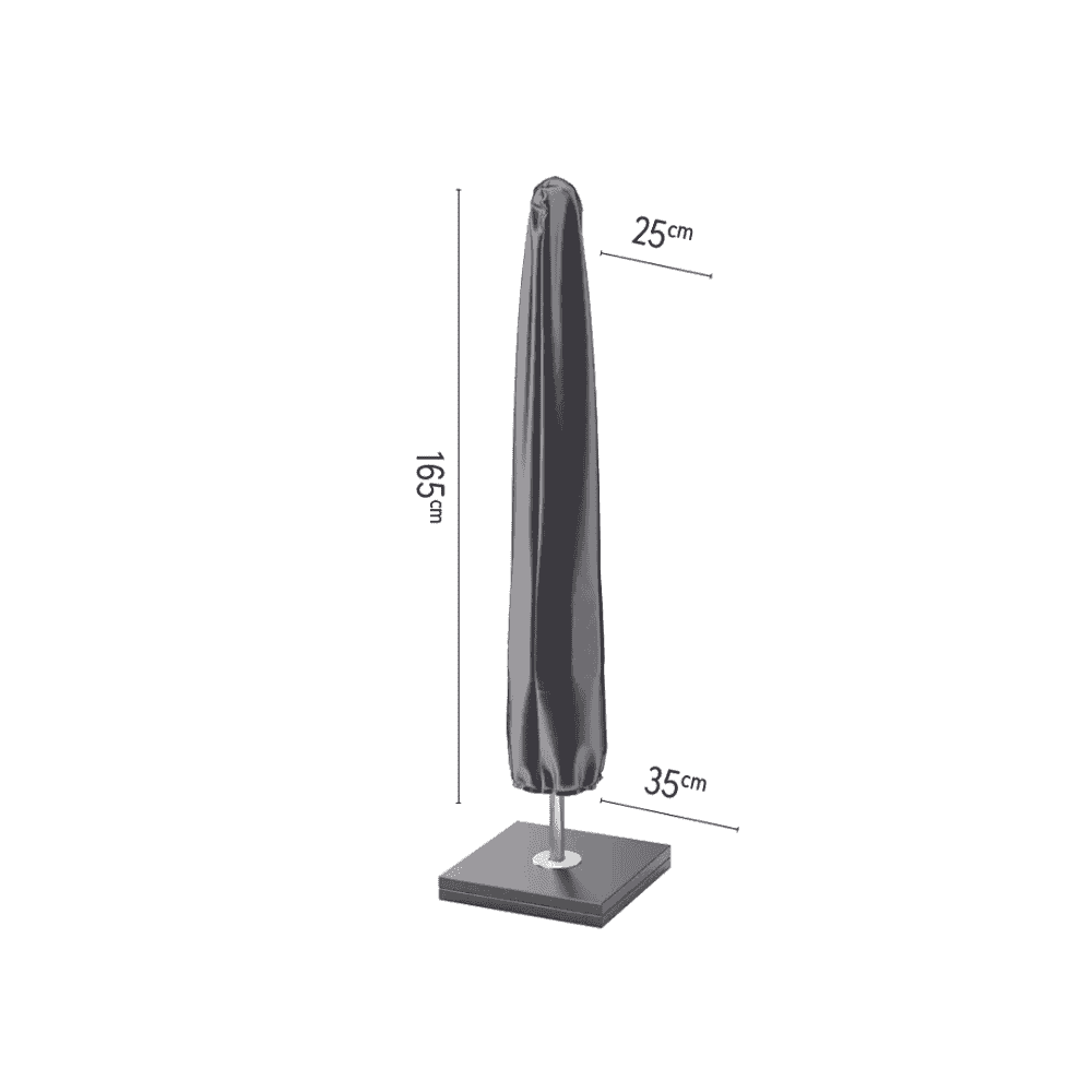 Platinum AeroCover Schutzhülle für Sonnenschirme mit Mittelmast, Höhe 1650 mm, Durchmesser 250/350 mm