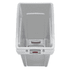 Poubelle Slim Jim sous le comptoir, gris, capacité 87 litres, 560 x 400 x 762 mm