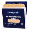 Pansements imperméables, Salvequick 6036, paquet de 6 x 45 pièces