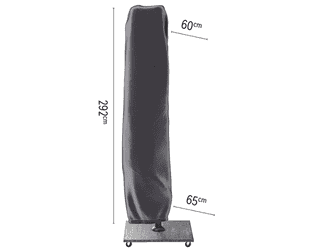 Platinum AeroCover Freiarmsonnenschirm Schutzhülle, Höhe 2920 mm, Durchmesser 600/650 mm