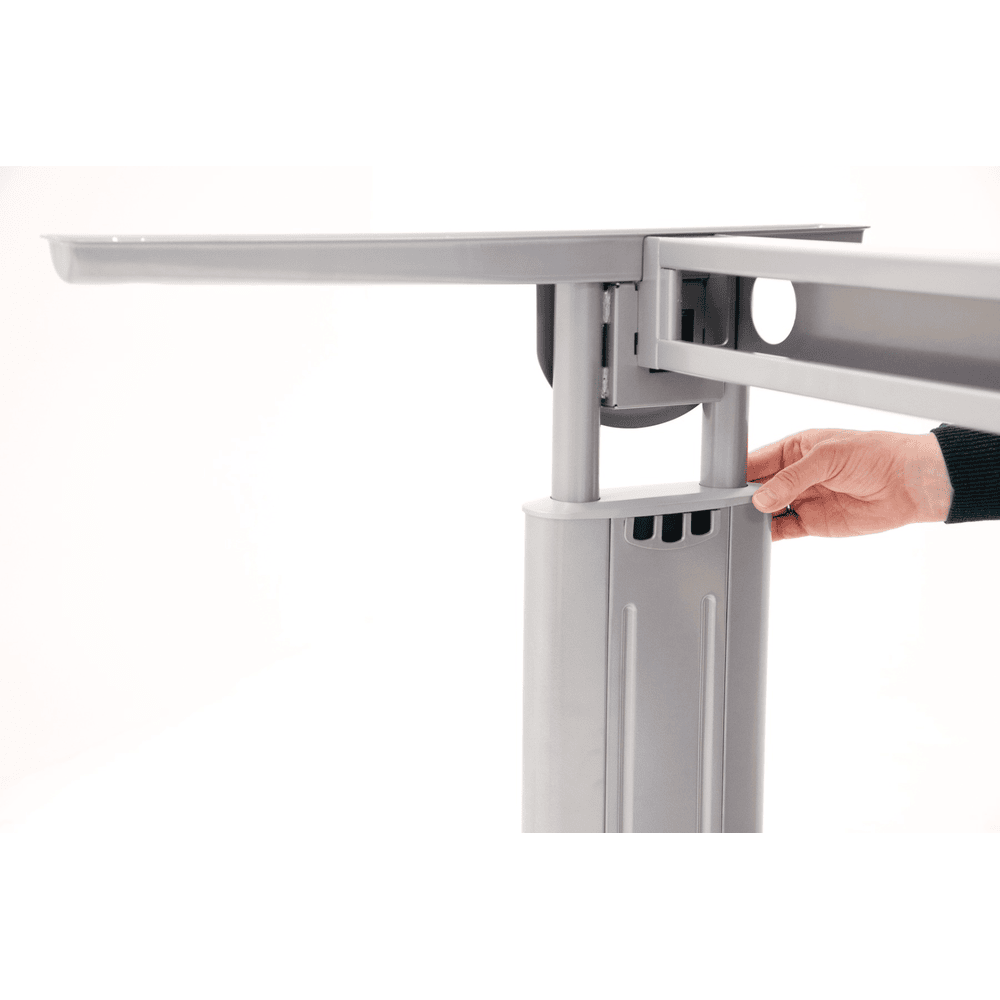 Table de bureau Glarus, réglable en hauteur mécaniquement, en divers modèles