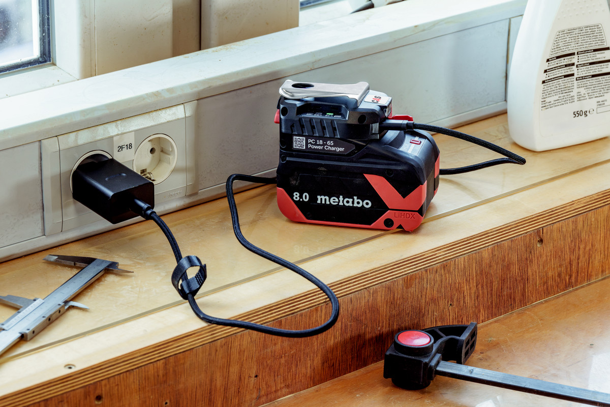 Metabo Power-Charger PC 18-65, 18 V -  zu CAS-Akkusystem