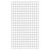 Schulte Paroi arrière en treillis métallique pour rayonnages à tablettes, zingué brillant, en diverses tailles