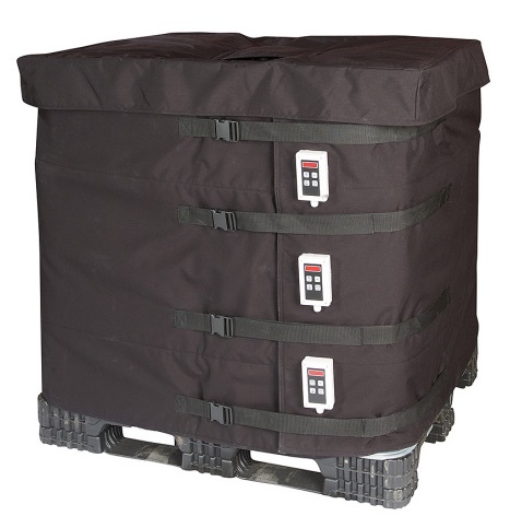 Enveloppe chauffante pour IBC avec thermostat, en diverses versions