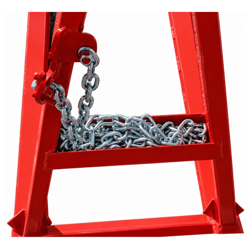 Fourche de grue Special avec équilibrage manuel de la charge, capacité de charge 600–800 kg, acier peint