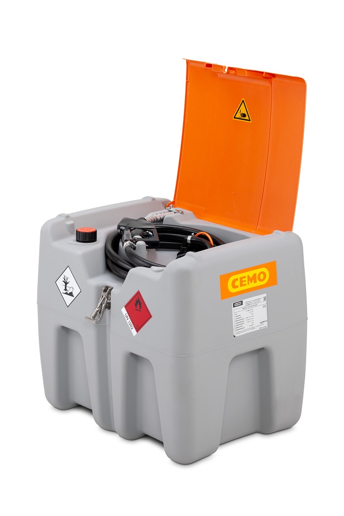 Dieseltankanlage DT-Mobil Easy mit CAS-Akkusystem, mobile Tankanlage für Diesel, komplett mit Pumpe