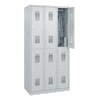 C+P Vestiaire Basis Plus à deux étages, h x l x p 1850 x 900 x 500 mm, en diverses versions