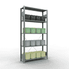 Schulte Fachbodenregale MULTIplus150, Expressline, einseitig nutzbar