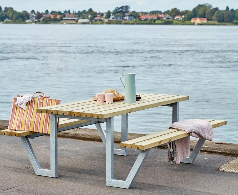 PLUS Mobilier de jardin modulable Wega, disponible en plusieurs modèles