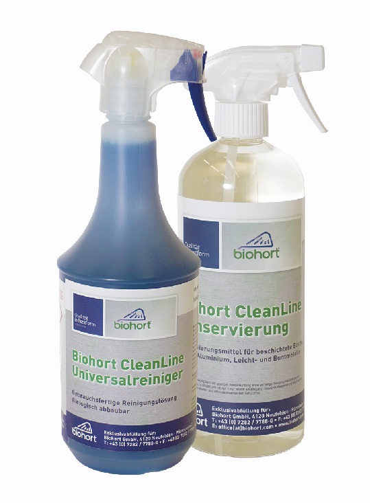 Biohort Cleanline Sparset - Universalreiniger 1000 ml und Konservierung 750 ml